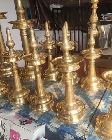 Kerala Nilavilakku Set of 3