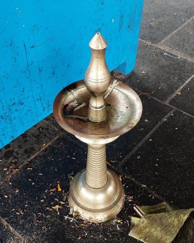 Single Wick Brass Deepam