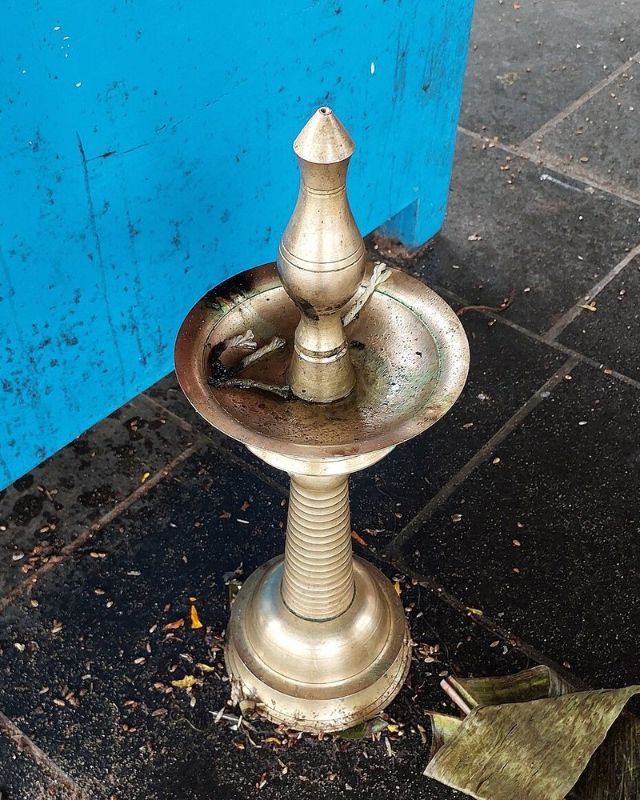 Single Wick Brass Deepam