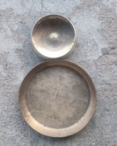 Kansa Bowl & Plate Duo