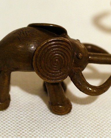 Dhokra Spiral Elephant