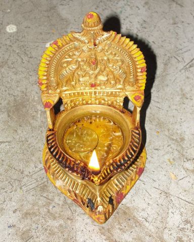 Peacock Wall Lamp Showpiece