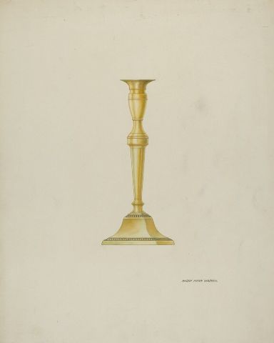 Slim Taper Candlestick