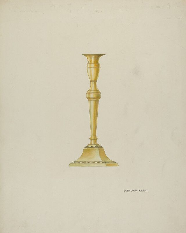 Slim Taper Candlestick